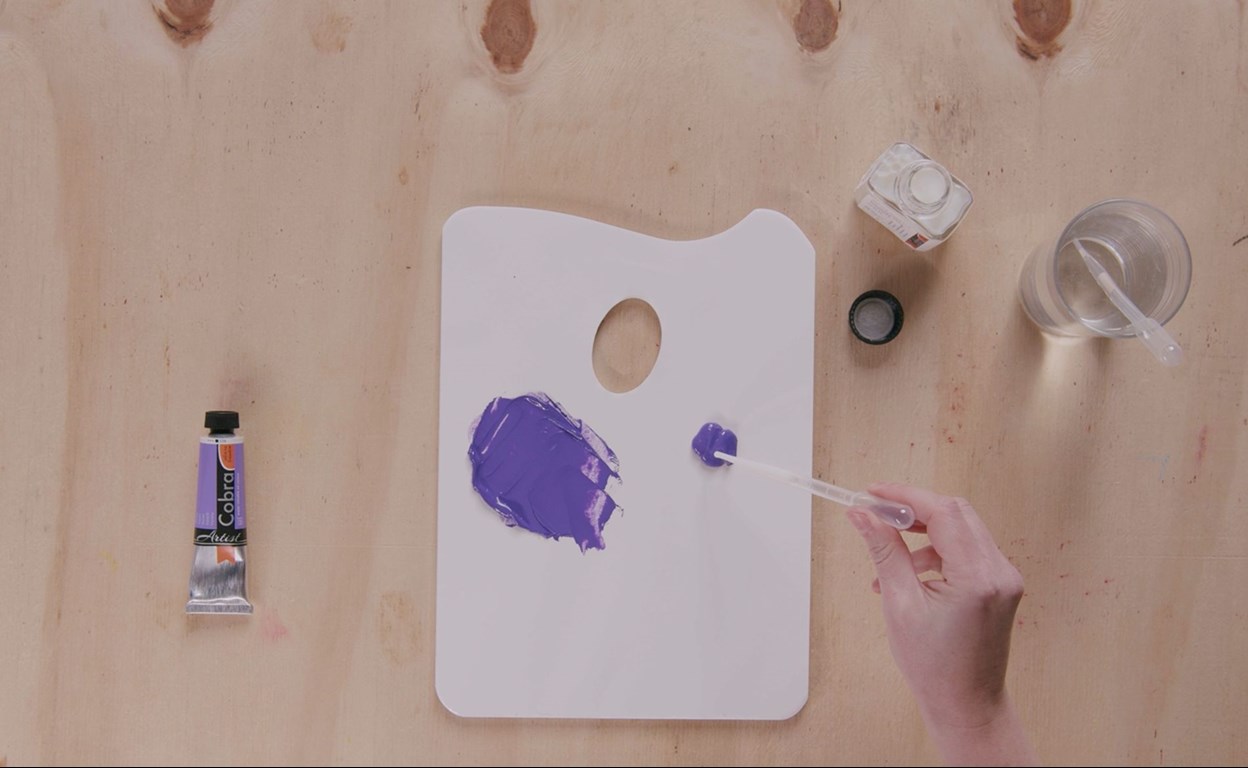 How to work with Cobra Cobra Oil Paint