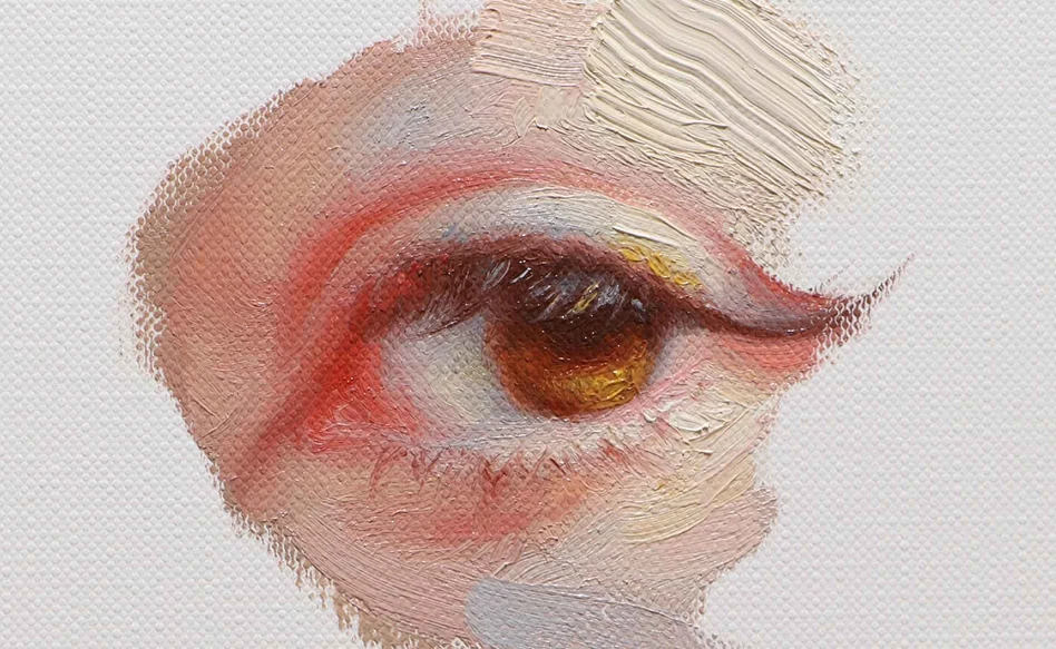 How to paint an eye