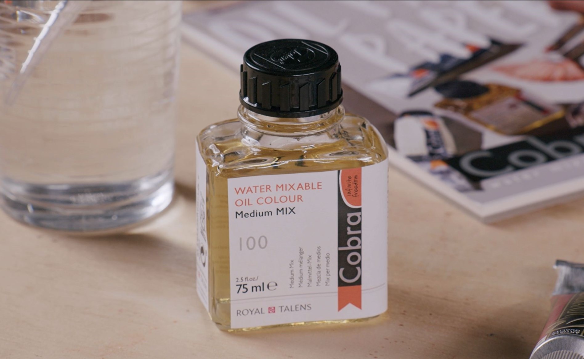 Video Cobra Medium Mix Cobra Oil Paint