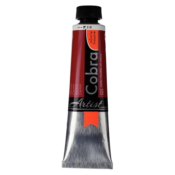 Artist Couleurs à l'Huile Diluable à L'Eau Tube 40 ml Carmin 318 - PackshotFront