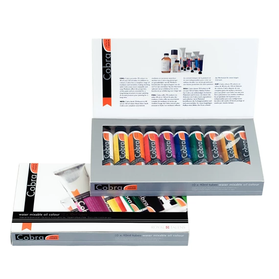 Artist Set de Colores Al Óleo Value Pack 10 x 40 ml - PackshotFront