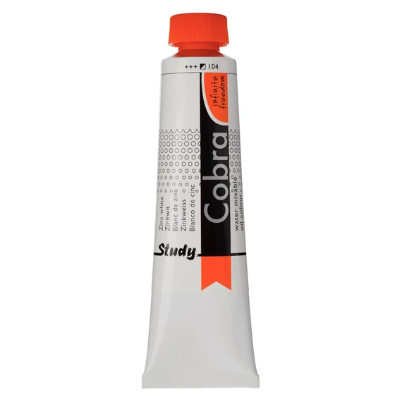 Study Couleurs à l'Huile Tube 40 ml Blanc de Zinc 104 - PackshotFront