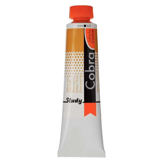 Study Ölfarbe Tube 40 ml Gelber Ocker 227 - PackshotFront