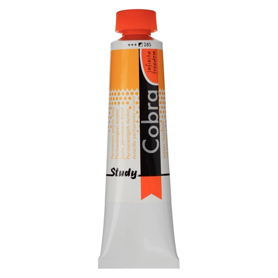 Study Olieverf Tube 40 ml Permanentgeel Donker 285 - PackshotFront
