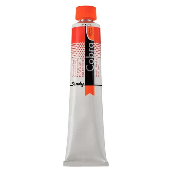 Study Olieverf Tube 200 ml Pyrrolerood Licht 340 - PackshotFront