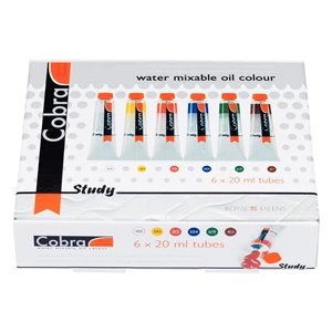 Study Ölfarben Set 6 x 20 ml