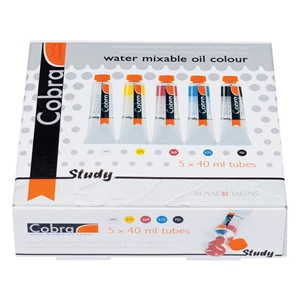 Study Ölfarben Primärfarbenset 5 x 40 ml