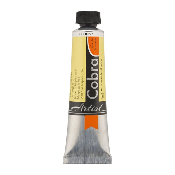 Artist Couleurs à l'Huile Diluable à L'Eau Tube 40 ml Jaune de Naples Clair 222 - PackshotFront