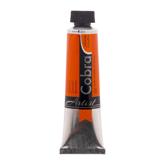 Artist Couleurs à l'Huile Diluable à L'Eau Tube 40 ml Vermillon 311 - PackshotFront
