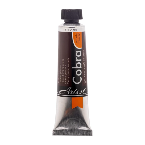 Artist Color Al Óleo Miscile Con Agua Tubo 40 ml Tierra Sombra Tostada 409 - PackshotFront
