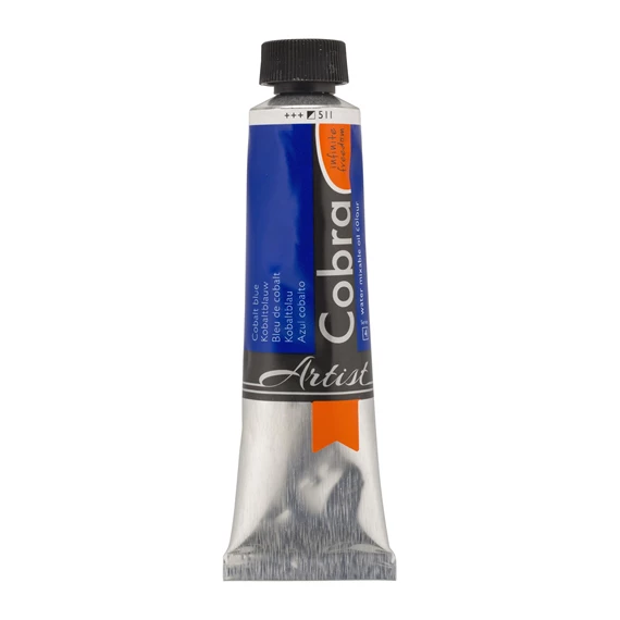 Artist Wassermischbare Ölfarbe Tube 40 ml Kobaltblau 511 - PackshotFront