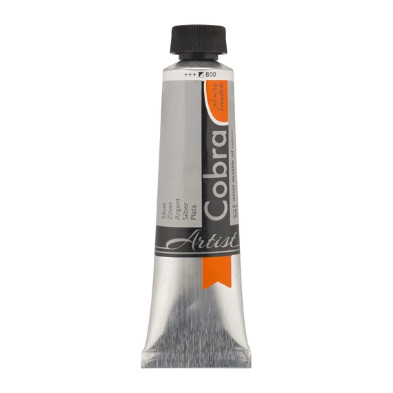 Artist Color Al Óleo Miscile Con Agua Tubo 40 ml Plata 800 - PackshotFront