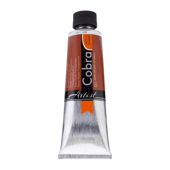 Artist Couleurs à l'Huile Tube 150 ml Rouge Oxyde Transparent 378 - PackshotFront
