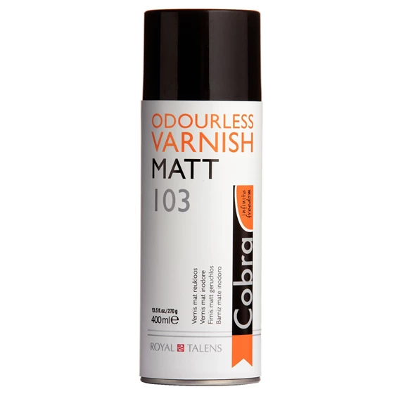 Varnish Matt 103 Spray Can 400 ml - PackshotFront