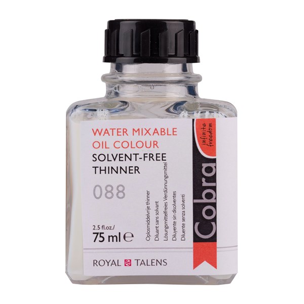 SolventFree Paint Thinner Bottle 75 ml Cobra Oil Paint